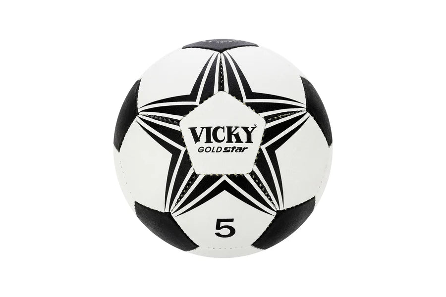 Vicky Gold Star Size 5 Football | Kibi Sports