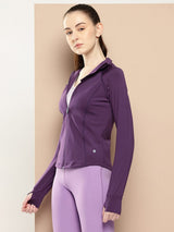 Purple Curve Luxe Jacket