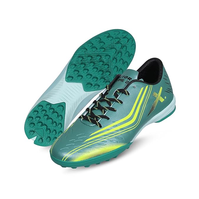 Vector X Flame 2.0 Indoor Futsal Shoe, EVA Midsole Rubber Outsole, Super Light Weight Shoe for Men