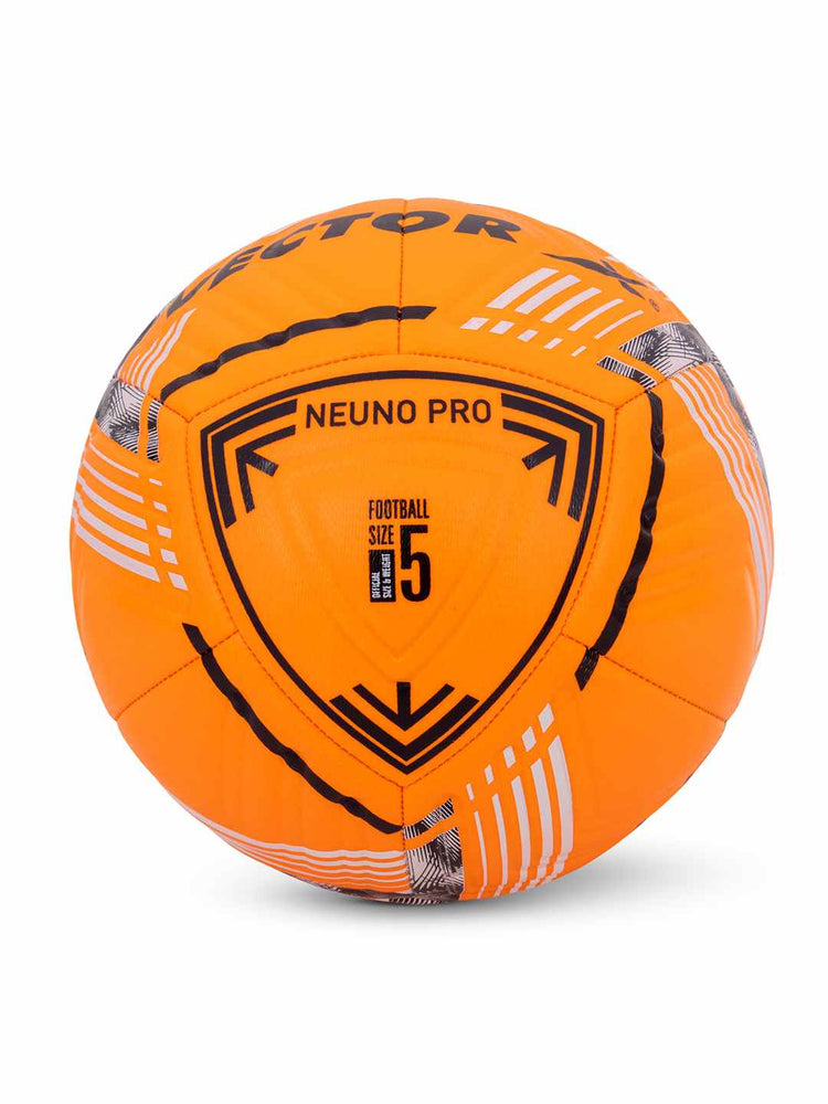 VECTOR X Premium Neuno Pro TPU 3D Embossed Machine Stitched Football - (Standard, Pack of 1)