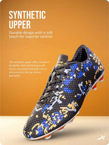 Vector X legacy 3D Texture Imported TPU Fusing Upper with Electroplating Sole Football Shoes