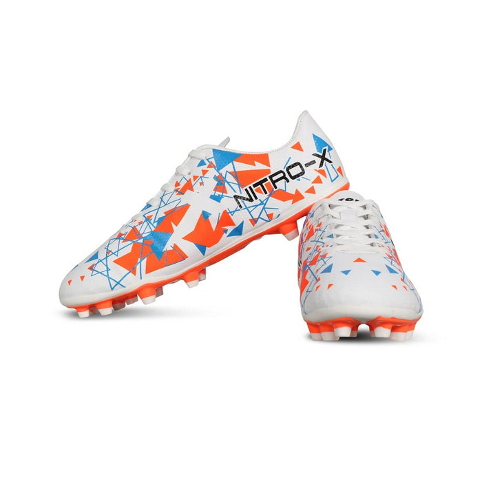 Vector X Nitro-X Kids Football Shoe/Studs for Men/Sports and Athletic Footwear with Synthetic Leather Upper/Comfortable Soccer Shoe