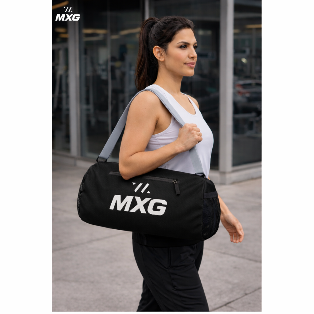 MXG FitGo X 20L Gym Bag for Men & Women | Durable Polyester Duffle Bag for Gym, Workout, Sports & Travel - Image 3 | KIBI SPORTS