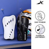 Vector X Kick-X Football Studs+ Socks & Shinguard for Men|Sports Athletic Footwear with TPU Sole, Synthetic Leather Upper Comfortable Soccer Shoes