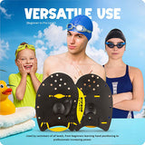 Viva Swimming HP-15 Premium Quality Hand Paddles Gloves with Adjustable Straps Water Sport Tools for Professional Swim Training Fins|Fitness Workout Gear|for Kids Men Women Children