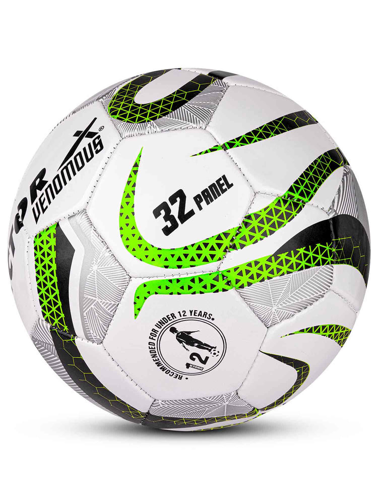 VECTOR X VENOMOUS Machine Stitched With Pump Football - Size: 5 (Pack of 1)
