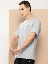 Alcis Men Grey Sustainable Statement Tee