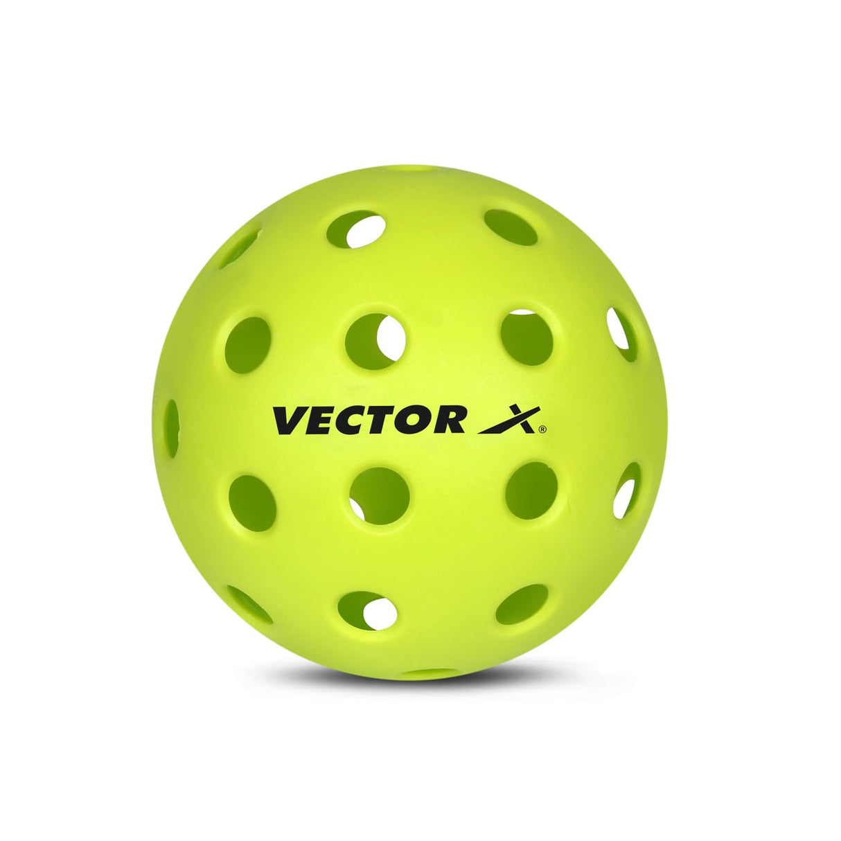 Vector X Pickleball-Softer Feel Recreational & Club Play Pickleball for Tournament and Competition, Perfectly Balanced, High Bounce True Flight, Ideal for All Skill Levels (Pack of 6)