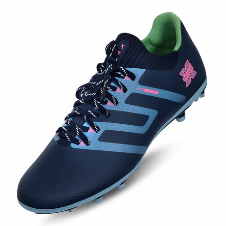 Vector X Maestro 3D Texture TPU Fusing Upper with TPU Sole, Primeknit Sock for Grip, Soccer Football Studs,Durbale, Lightweight