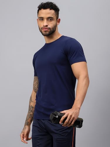 Vector X Mens Solid Crew Neck Short-Sleeve T-Shirt