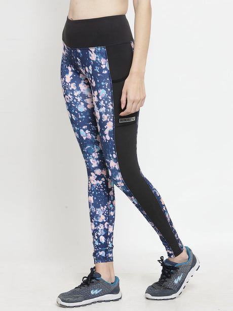 Invincible Women’s Bubbles Print Sports Luxe Leggings | K.L. Mahajan & Sons (Invincible)