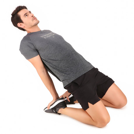 Stronger Everyday Tshirt For Men (Dark Anthra)