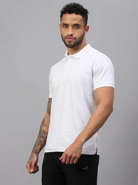 Vector X Sports wear Mens Polo Neck Polyester T-Shirt