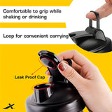 Vector X Nitro High Quality 700 ml Capacity Shaker With Strong Plastic Body Material - 0.5 PP Grade (100% BPA Free, No Toxins) Perfect for Mixing Whey Protein Powder, Smoothies and other Supplements|Gym Water Bottle with Blender Ball
