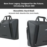 Ghost ZED Business Laptop Messenger Bag – 16L Sling for Men & Women | Fits 15.6” Laptop | Water-Resistant | Office, Work & Travel Companion