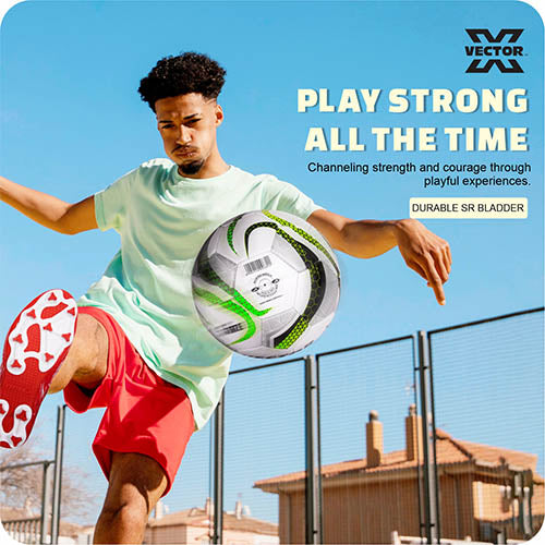 VECTOR X VENOMOUS Machine Stitched With Pump Football