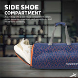 Vector X Vibe 26 LTR Duffle Gym Bag for Men & Women |Adjustable Shoulder Bag |Water Resistant |Sports & Travel Bag with Shoe Compartment & Side Pocket