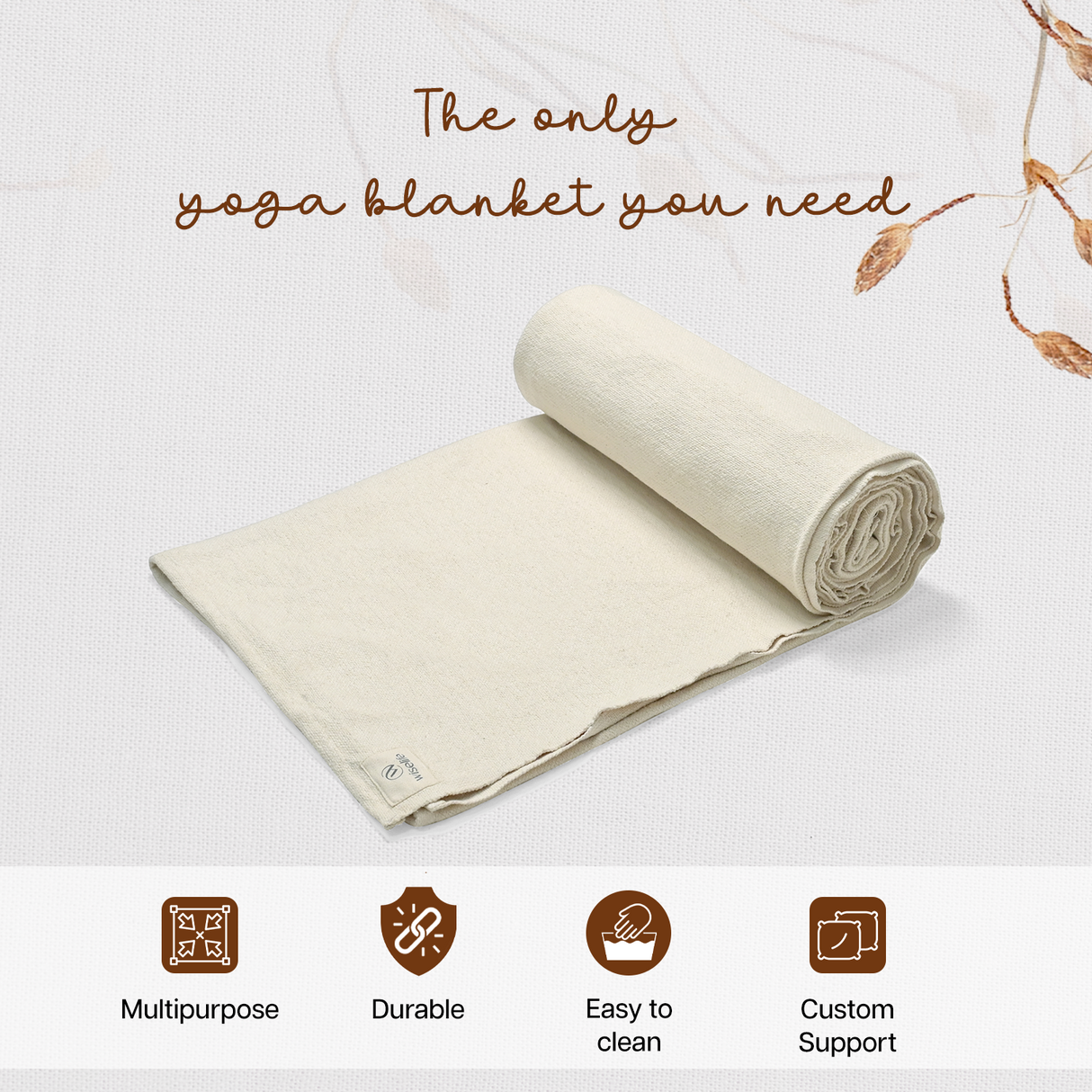 Yoga Blanket | Beige