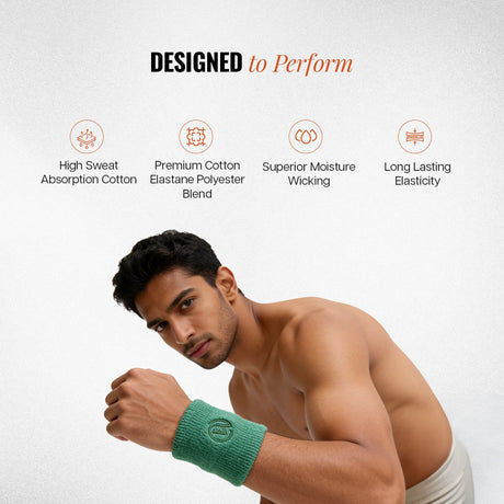 Wrist Sweatbands for Men & Women | Wiselife