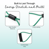 Yoga Tube Band - 8 Shaped Resistance Loop Band