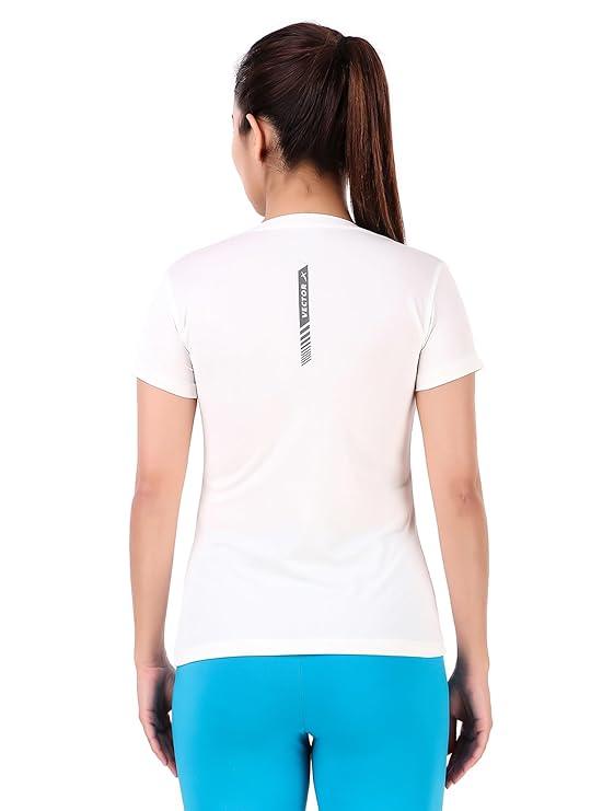VECTOR X OGT-317 WOMEN'S SMART FIT SPORTS ROUND NECK T-SHIRTS