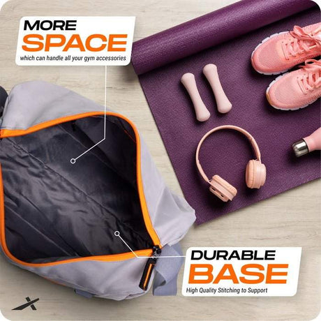 Vector X Tone UP Workout Bag for Sports, Unisex Sports Carry Bag, Adjustable Shoulder Gym Bag and Weekend Travel Bag