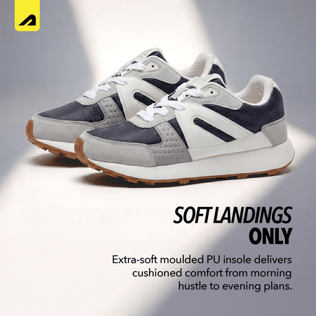 Ryder Shoes for Men - Navy | Boldfit