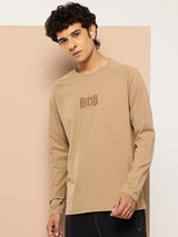 ALCIS MEN GRUNGE MARK REGLAN TEE