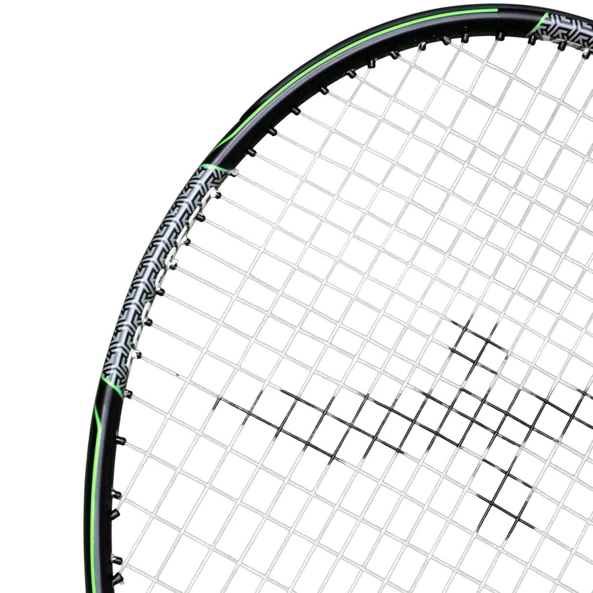 Vector X Hurricane Racket High Performance Full Cover Composite Tennis Racquet for Sports Green Strung Tennis Racquet Adults