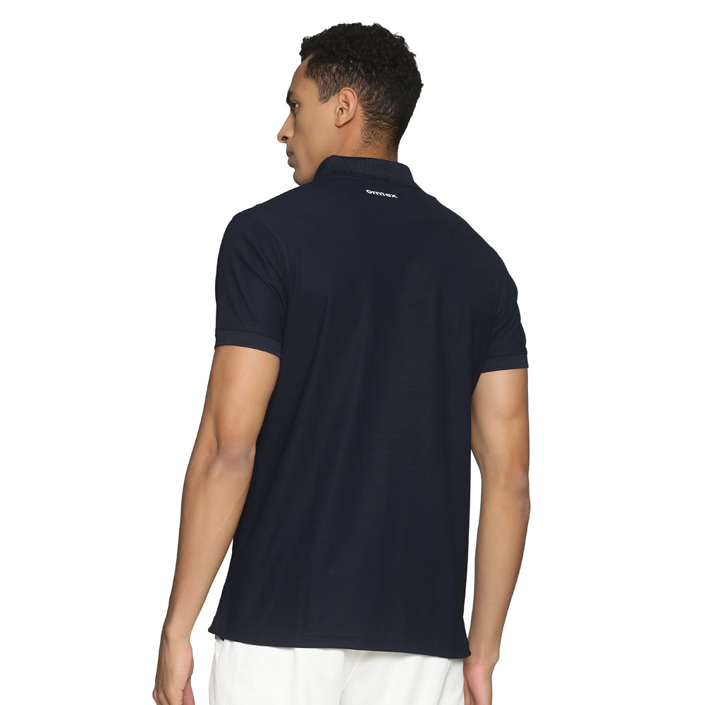 Kings Polo T-shirt Navy Blue