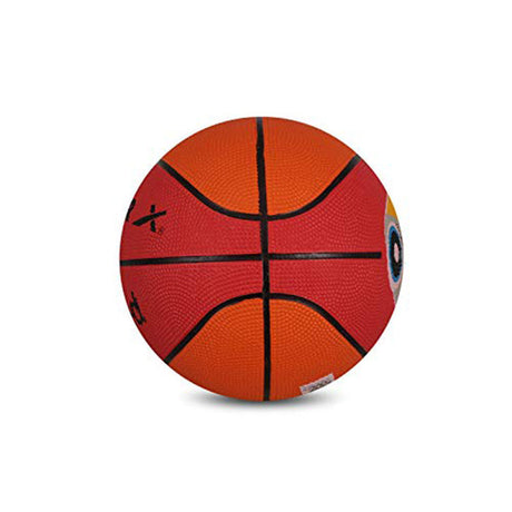 Vector X 8 Panel Speed Rubber Moulded Indoor/Outdoor Basketball with Butyl Bladder (Suitable for Practice/Match/Training) + Free Air Needle