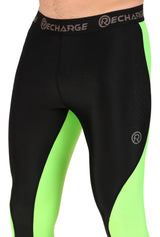 Recharge DC Polyester Compression Pant (Neon Green)