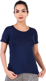 VECTOR X OGT-317 WOMEN'S SMART FIT SPORTS ROUND NECK T-SHIRTS