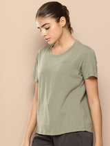 Women Cotton Lycra Tee