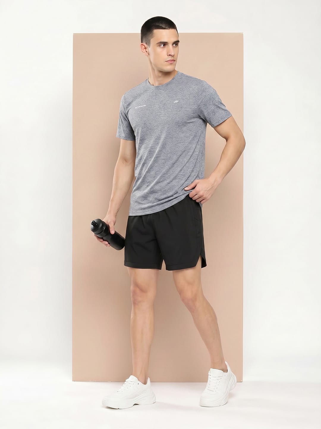 ALCIS MEN GREY SWIFT TEE