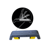 AEROBIC STEPPER BENCH 2in1 Ꝏ