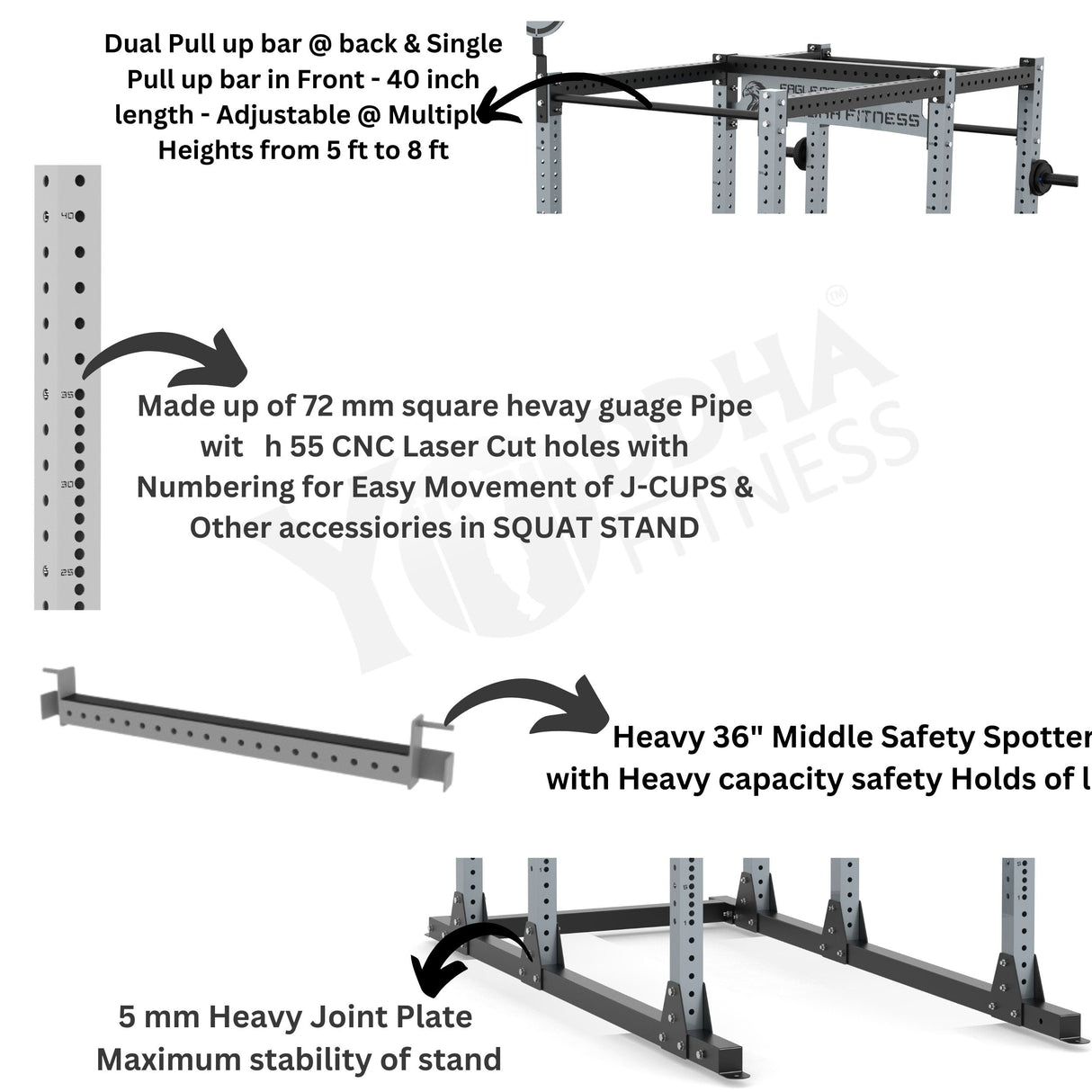 Eagle Power Rack - 1 - 6 Post