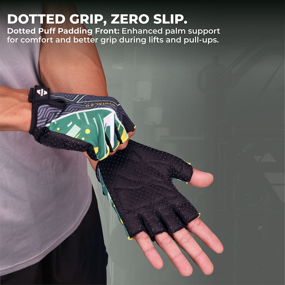 Nivia Crystal 2.0 Gym Gloves