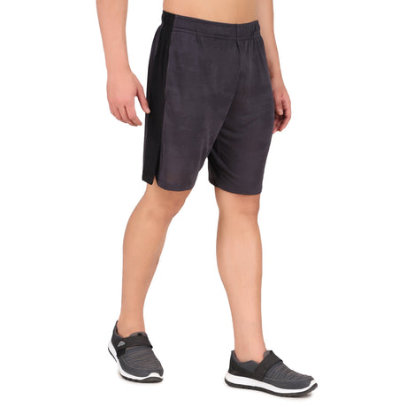 Basketball Performance Shorts For Men (Black/Grey)