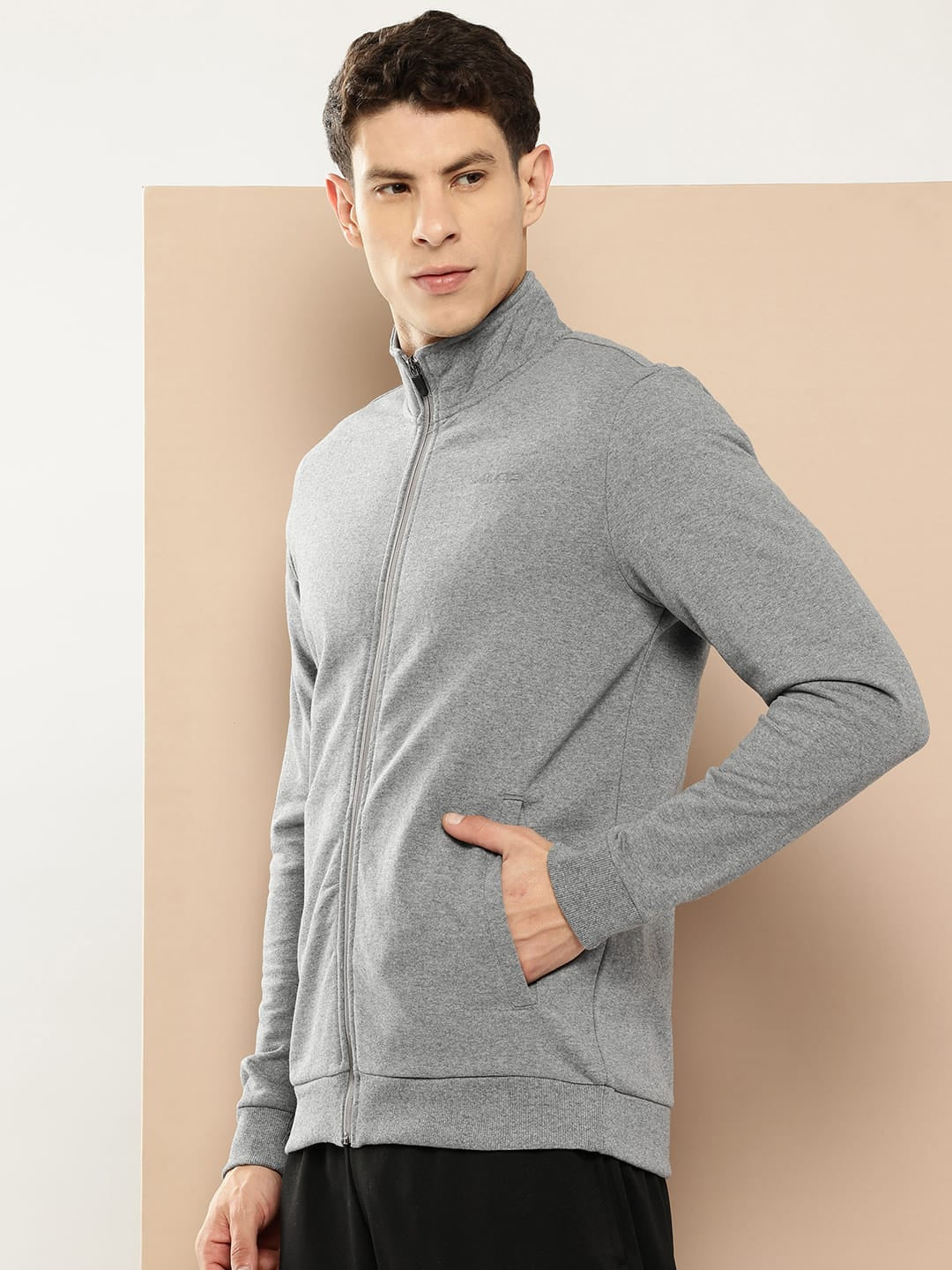 GREY FLEECE JACKET