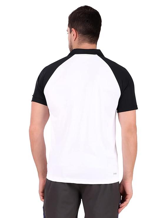 VECTOR X OMT-259 Mens Polo Collar Neck Colourblocked T-Shirt