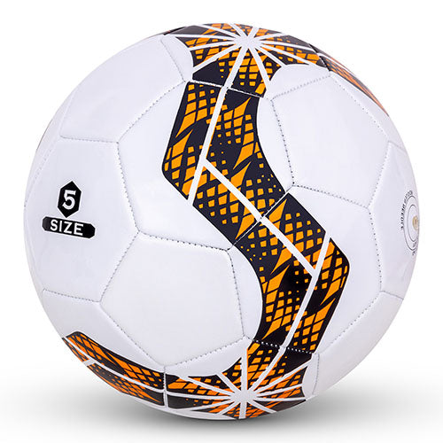 Vector X FIGHTER 32 Panel PVC Machine Stitched Indoor/Outdoor Practice, Training Match Soccer Football + Free Air Needle with Butyl Bladder Ball, Size 5, Suitable for Men, Youth Adults 15+ Years Boys