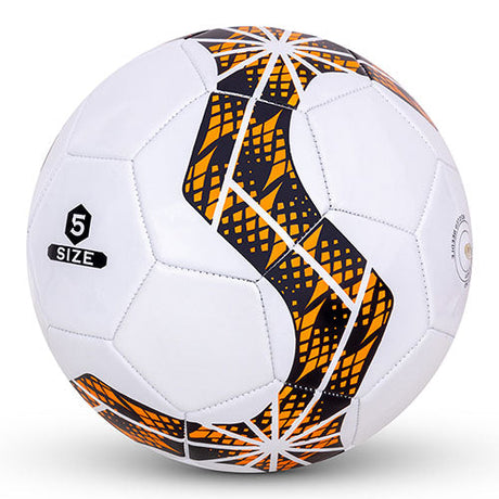 Vector X FIGHTER 32 Panel PVC Machine Stitched Indoor/Outdoor Practice, Training Match Soccer Football + Free Air Needle with Butyl Bladder Ball, Size 5, Suitable for Men, Youth Adults 15+ Years Boys