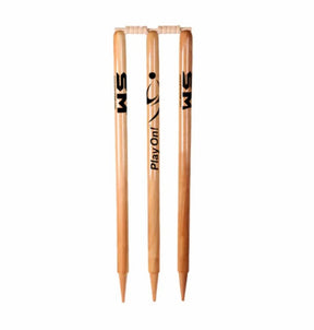 SF Mcc 1St Quality (Set Of 6 Stumps & Bails) Cricket Stumps - Equipment by Stanford