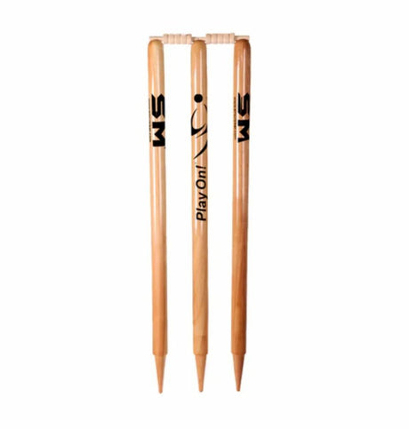 SF Mcc 1St Quality (Set Of 6 Stumps & Bails) Cricket Stumps - Equipment by Stanford