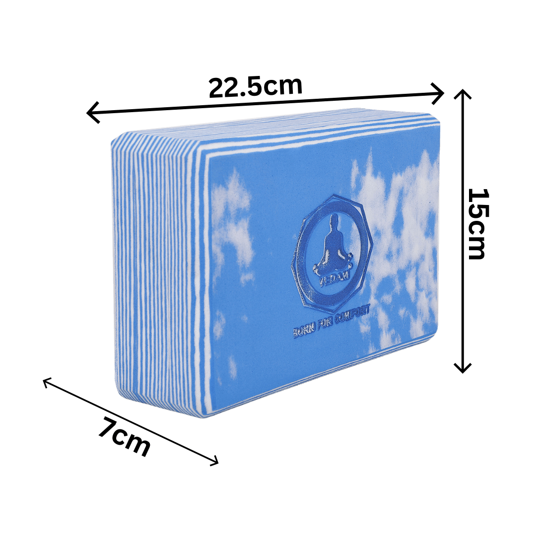Vedam Yoga Block Set of 2(Sky)