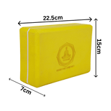 Vedam Yoga Block Set of 2 (Yellow)