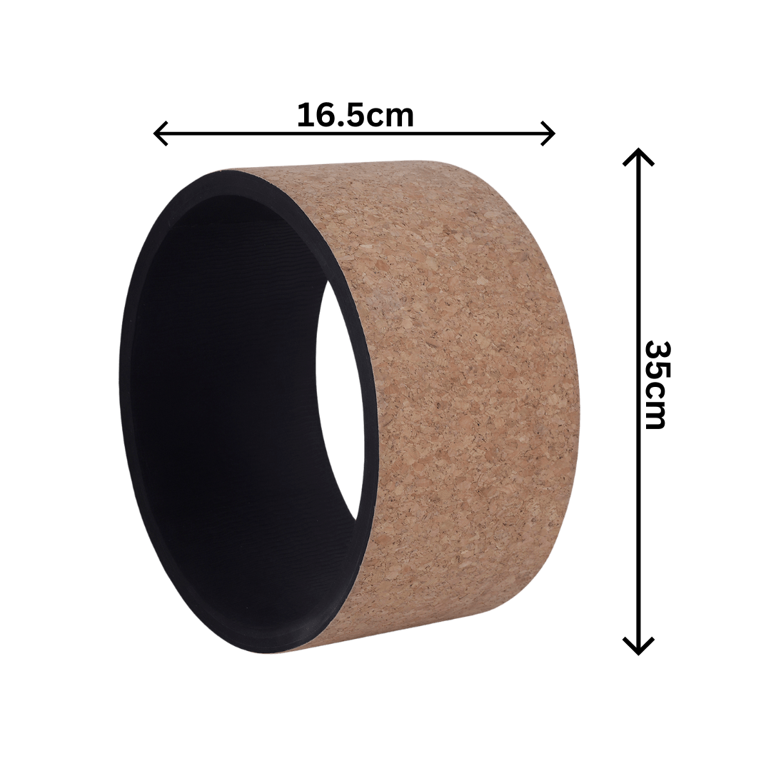 Vedam Yoga Wheel 13 x 6.5 in (cork)