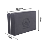 Vedam Yoga Block Set of 2 (Black)