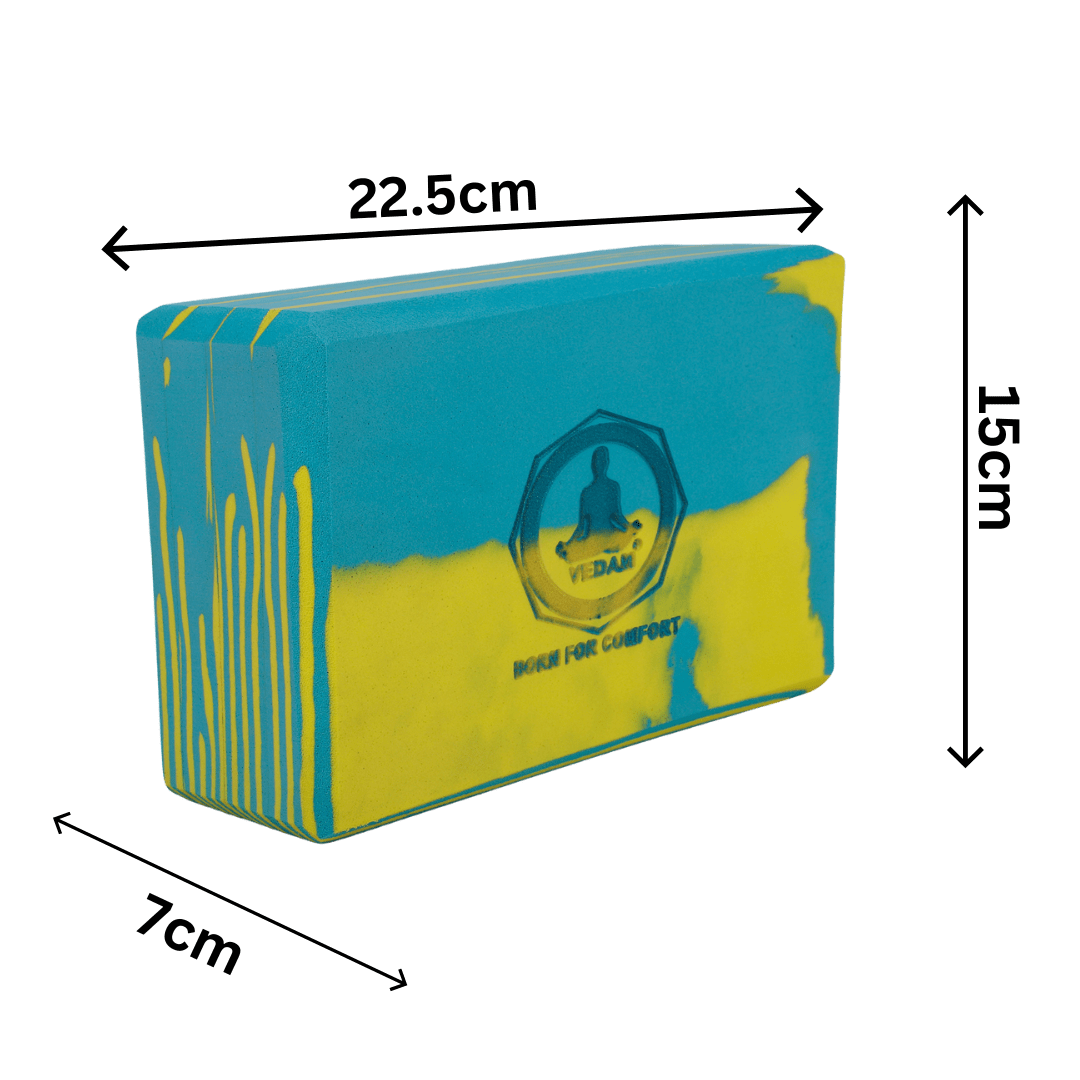 Vedam Yoga Block Set of 2 (Multi)
